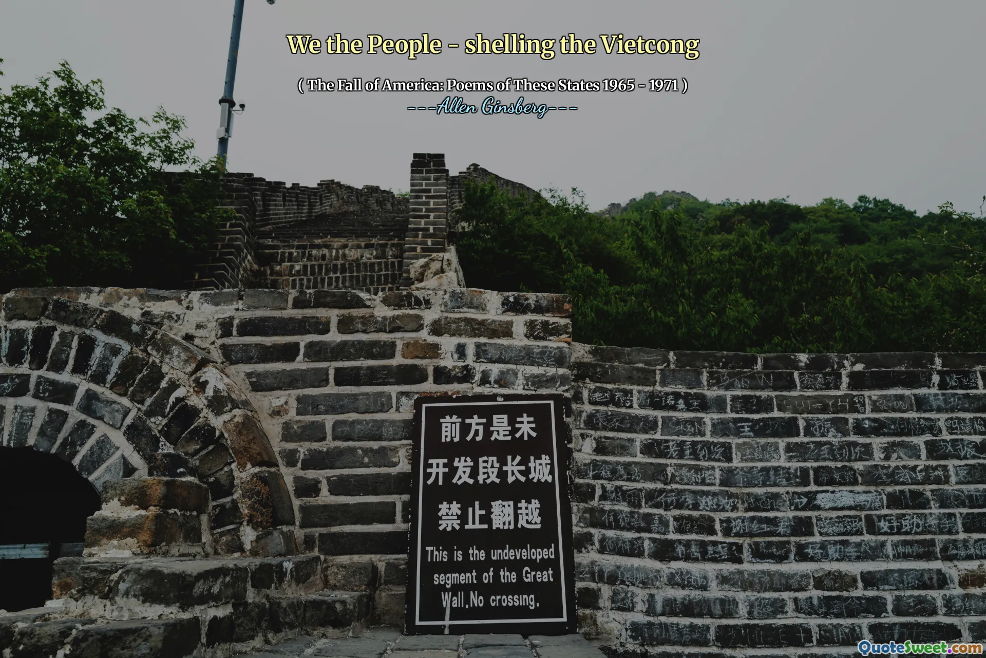 We the People - shelling the Vietcong