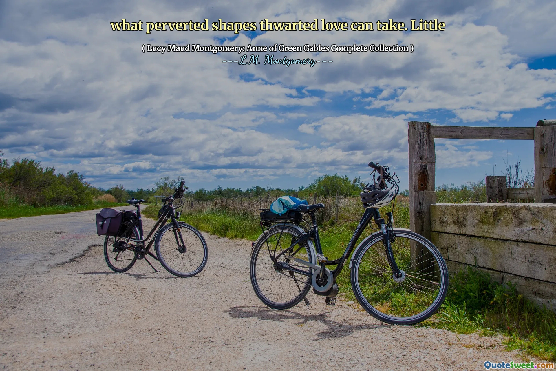 what perverted shapes thwarted love can take. Little