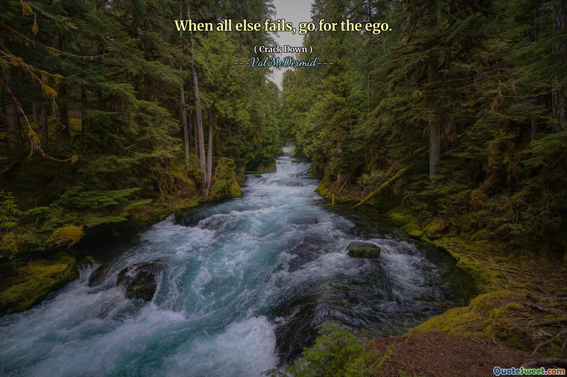 When all else fails, go for the ego.