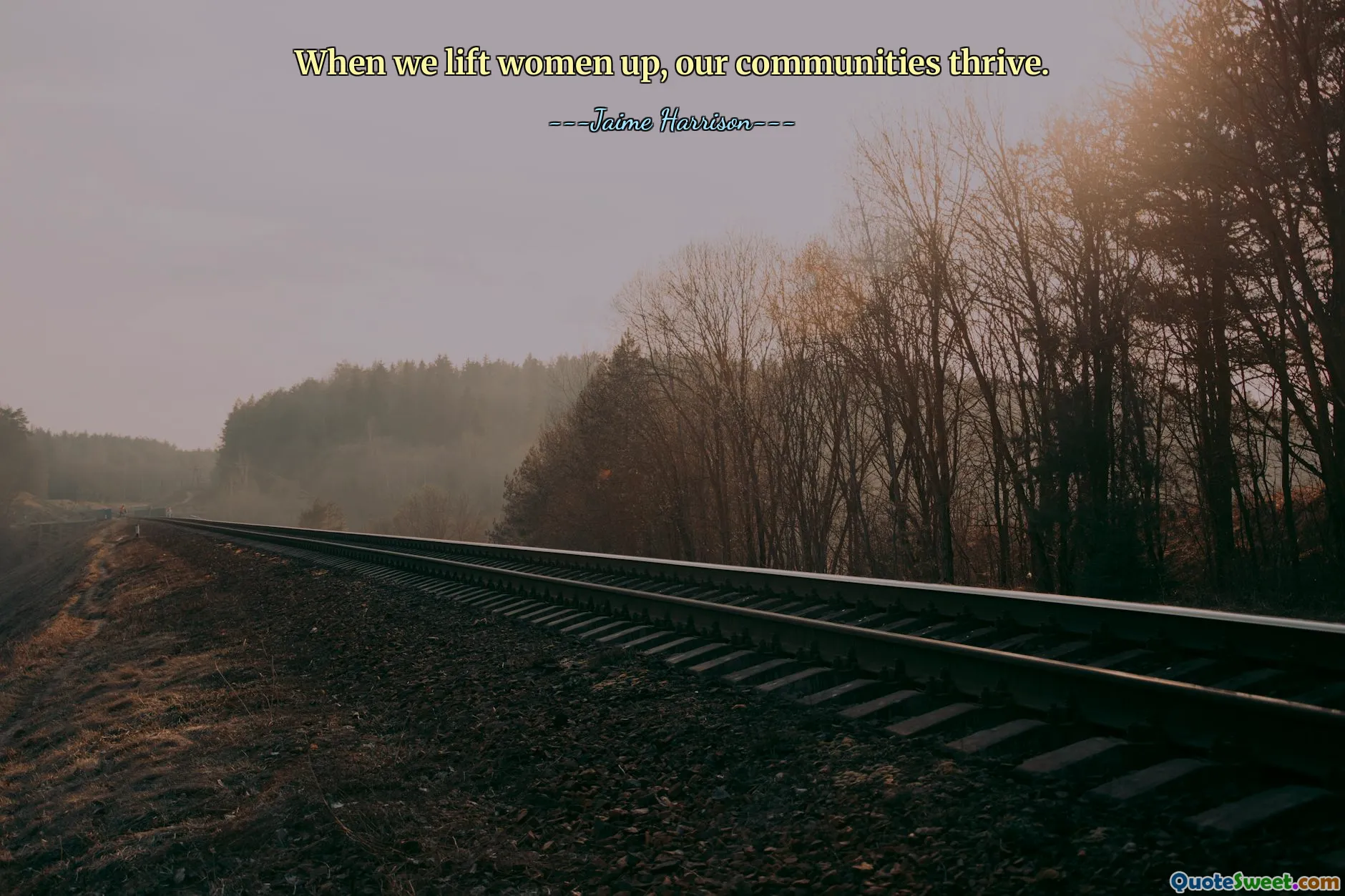 When we lift women up, our communities thrive.