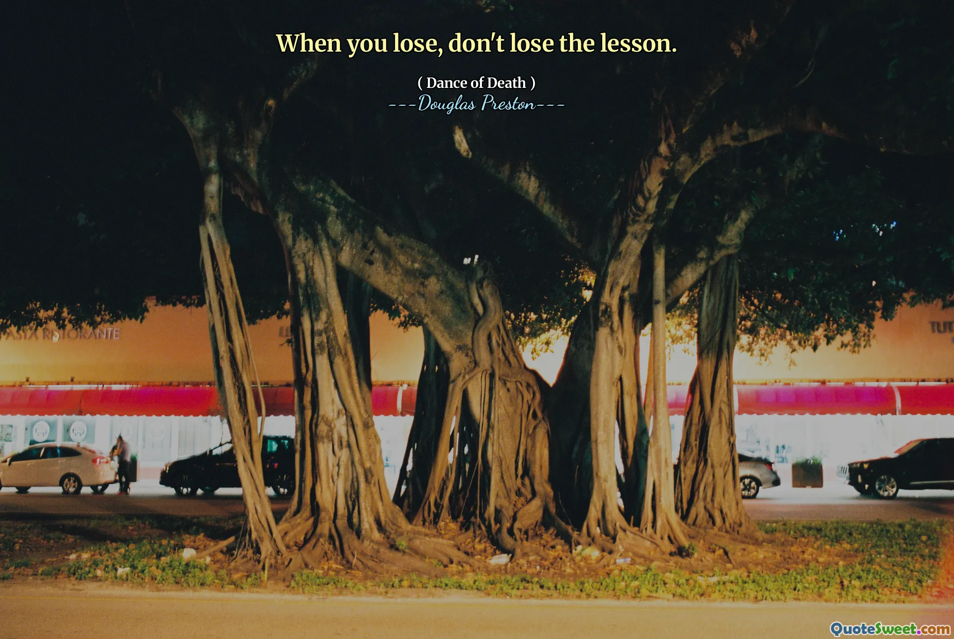 当您输了时，请不要失去课程。