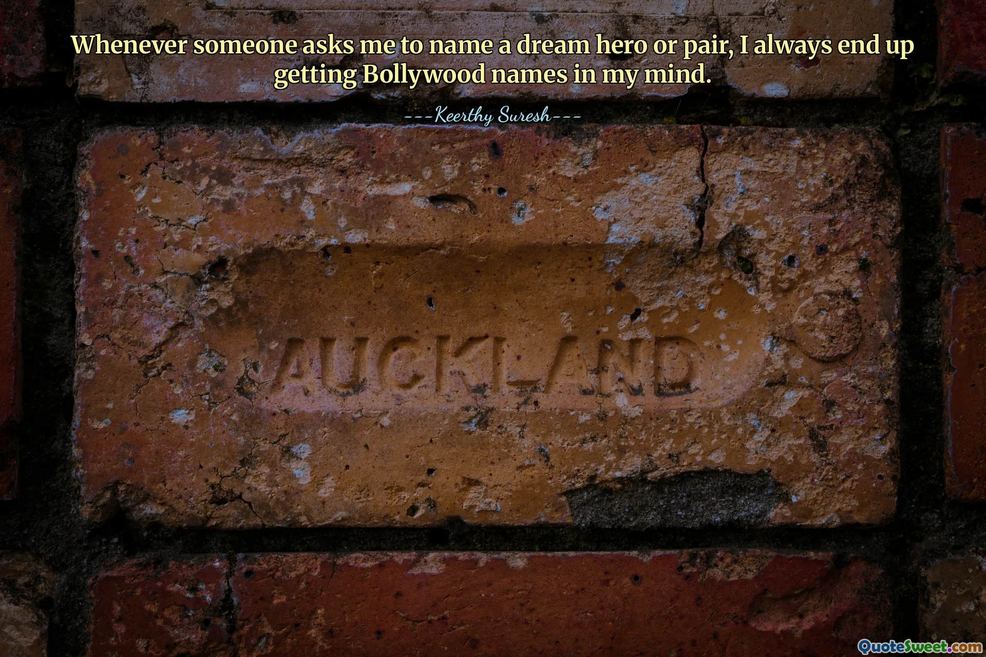 जब भी कोई मुझसे किसी ड्रीम हीरो या जोड़ी का नाम पूछता है तो मेरे दिमाग में हमेशा बॉलीवुड के नाम आते हैं।