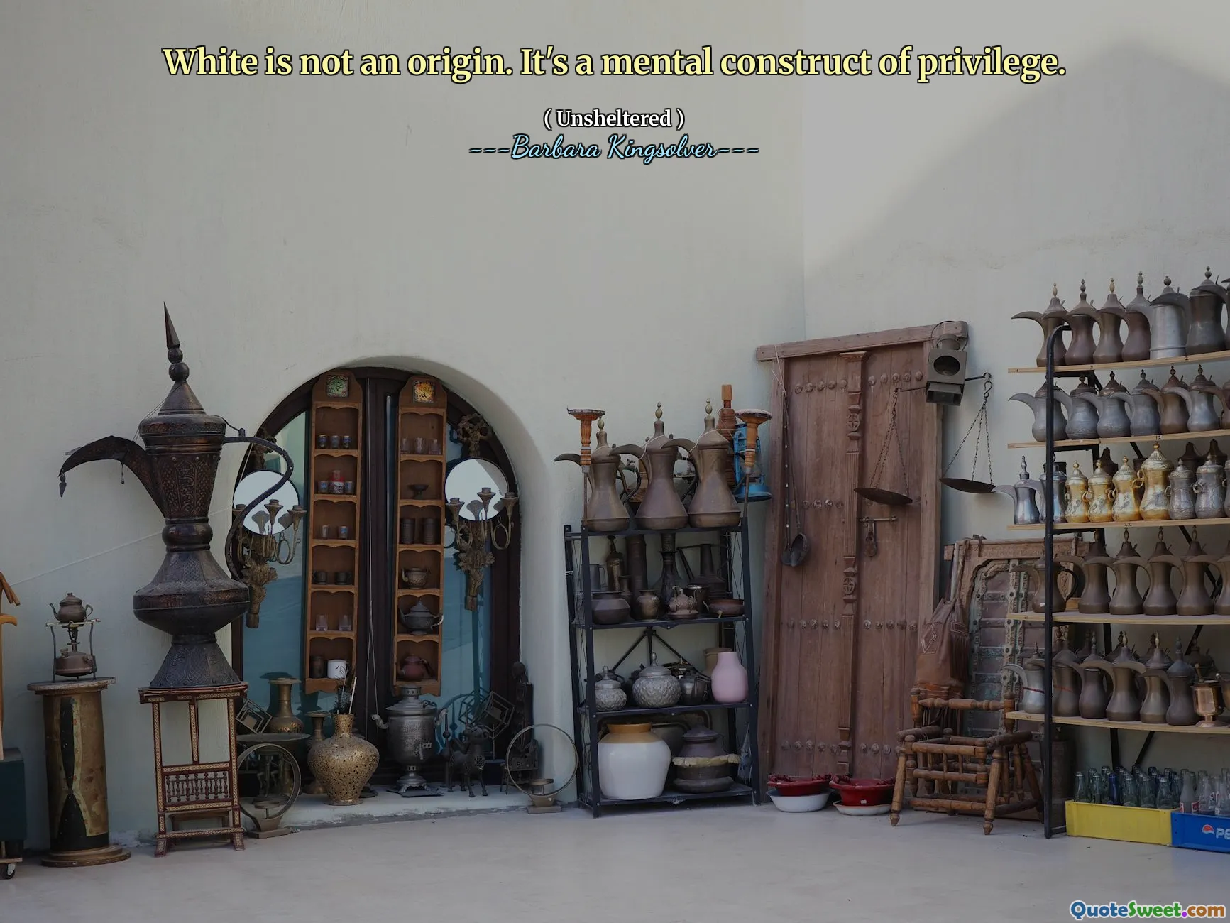 White is not an origin. It's a mental construct of privilege.