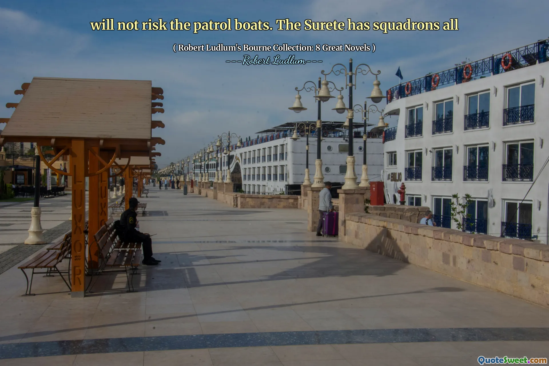 不会让巡逻艇面临风险。 Surete 拥有所有中队