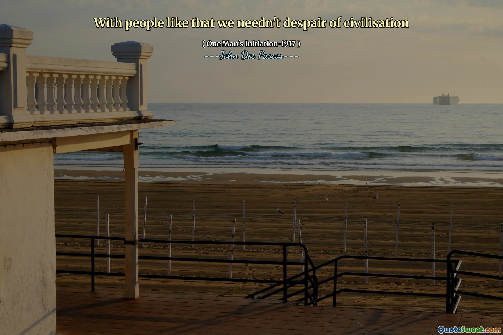 Con persone del genere non abbiamo bisogno di disperazione della civiltà