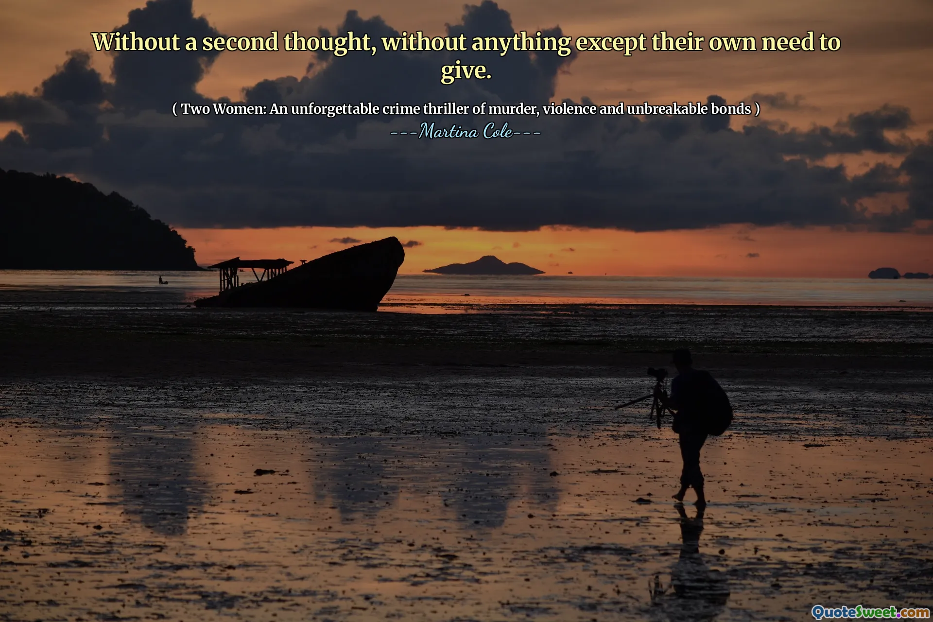 没有任何想法，除了自己需要付出之外，没有任何事情。