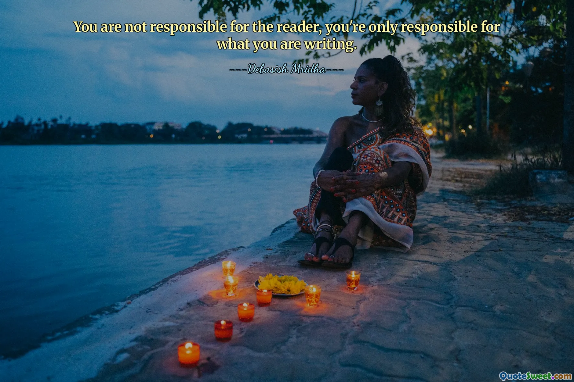 You are not responsible for the reader, you're only responsible for what you are writing.