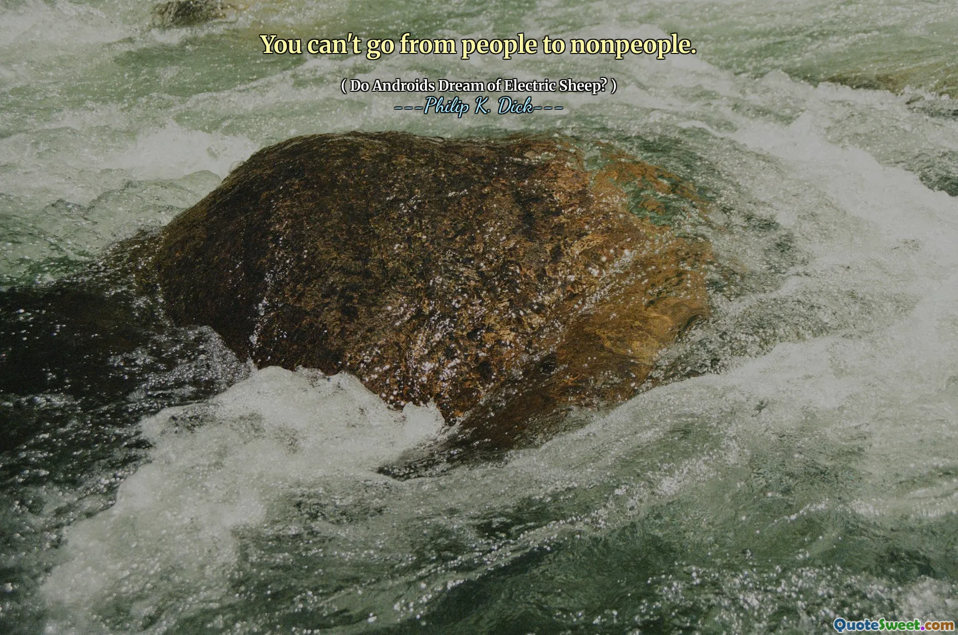 आप लोगों से गैर -लोगों तक नहीं जा सकते।