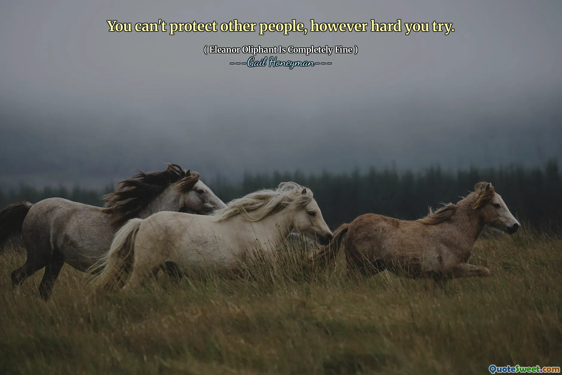 You can't protect other people, however hard you try.