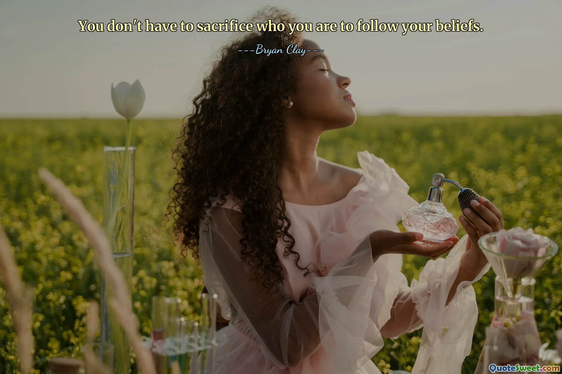 You don't have to sacrifice who you are to follow your beliefs.