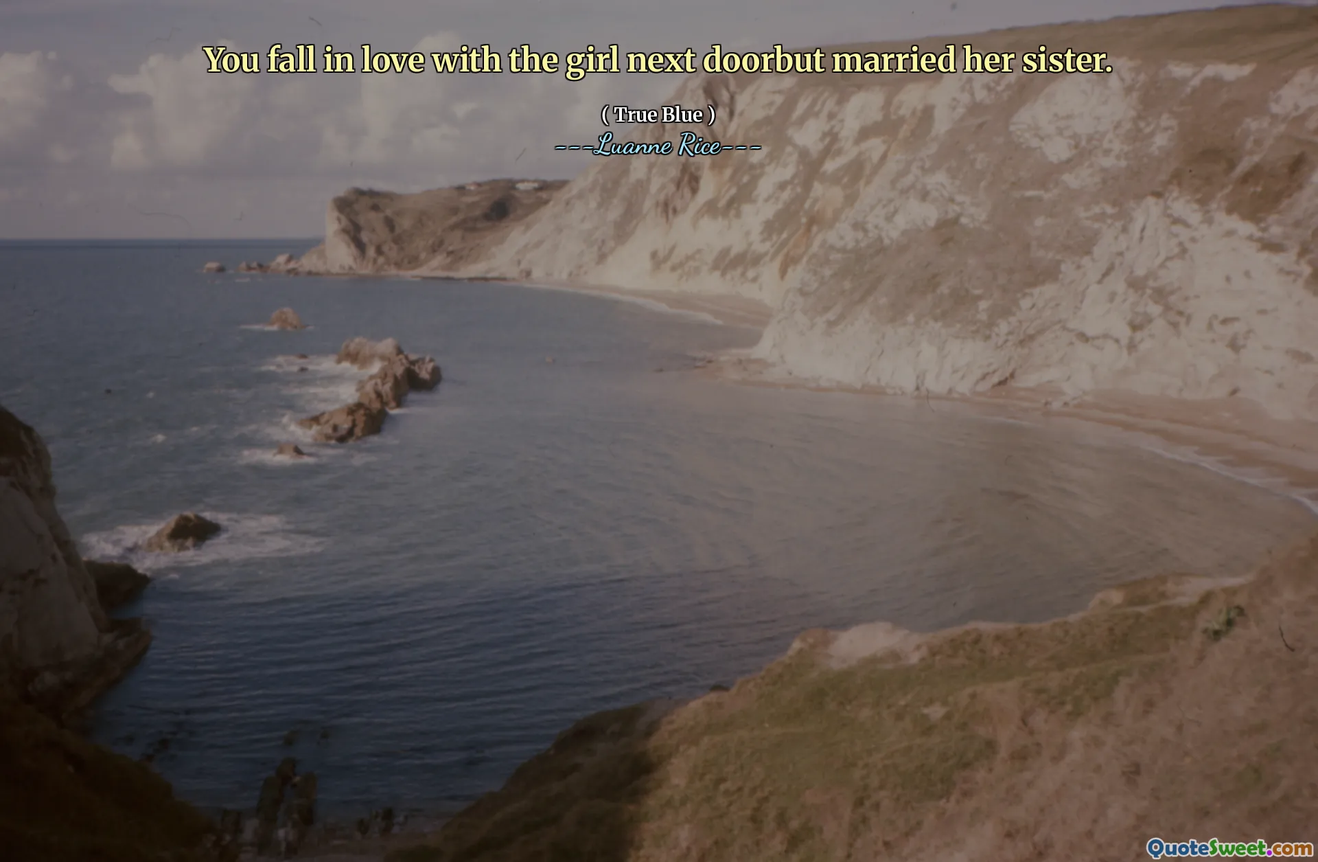 Sie verlieben sich in das Mädchen von nebenan, heirateten aber ihre Schwester.