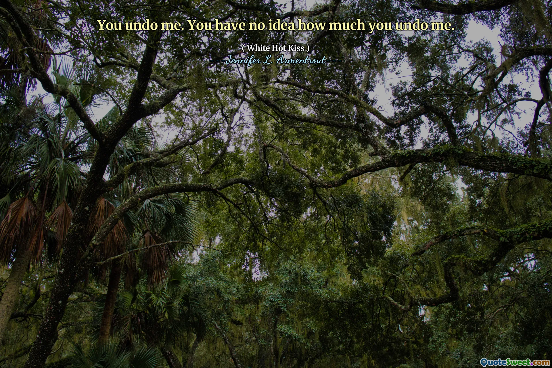 You undo me. You have no idea how much you undo me.