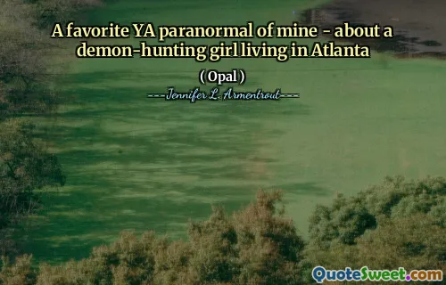 A favorite YA paranormal of mine - about a demon-hunting girl living in Atlanta