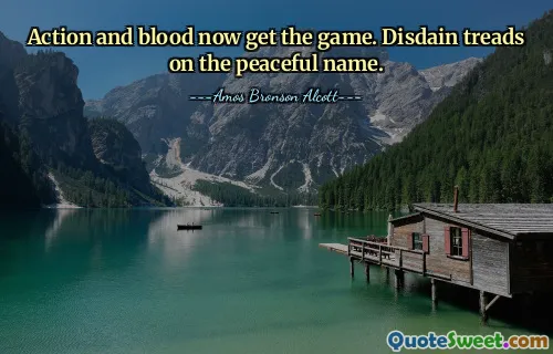 Action and blood now get the game. Disdain treads on the peaceful name.