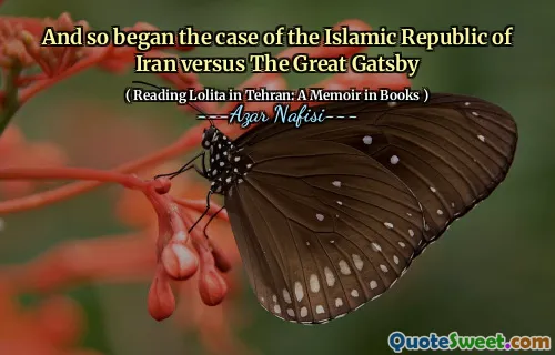 Och så började fallet med Islamiska republiken Iran kontra den stora Gatsby