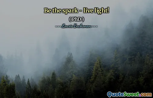 Be the spark - live light!