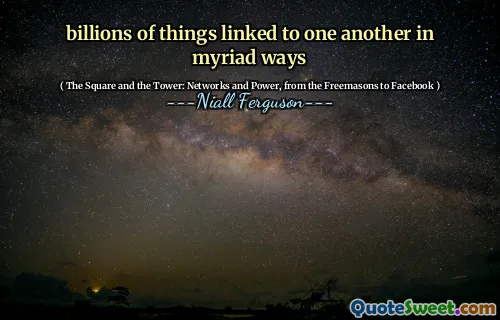 billions of things linked to one another in myriad ways