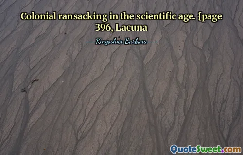 Kolonialne planowanie w wieku naukowym. {Strona 396, Lacuna