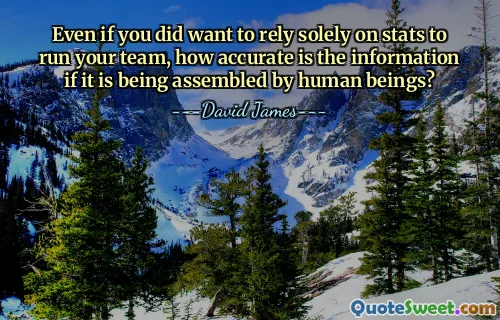 Nawet jeśli w zarządzaniu zespołem chciałbyś polegać wyłącznie na statystykach, jak dokładne są informacje, jeśli są gromadzone przez ludzi?