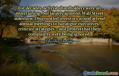 Pendant des décennies, les actionnaires activistes ont constitué un spectacle secondaire divertissant, mais largement ignoré, à Wall Street. Les investisseurs mécontents assistaient aux réunions annuelles pour haranguer les dirigeants, critiquer les stratégies et protester contre le fait que leurs plaintes étaient ignorées.