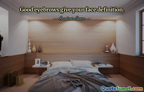Alis yang bagus memberikan definisi pada wajah Anda.