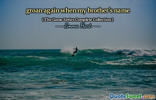 stønn igjen når broren min navn