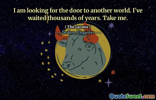 Hledám dveře do jiného světa. Čekal jsem tisíce let. Vezmi mě.