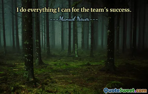 أفعل كل ما بوسعي من أجل نجاح الفريق.