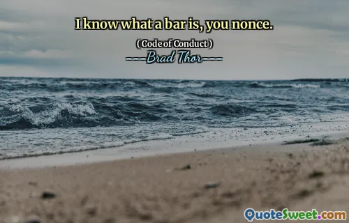 Je sais ce qu'est un bar, toi nonce.