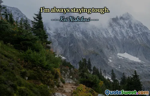 मैं हमेशा सख्त रहता हूं।