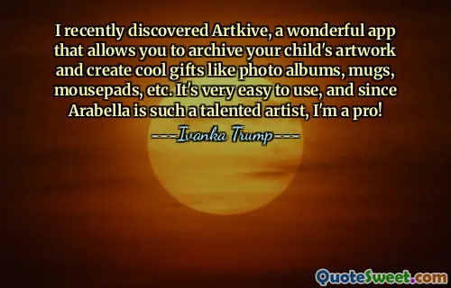 I recently discovered Artkive, a wonderful app that allows you to archive your child's artwork and create cool gifts like photo albums, mugs, mousepads, etc. It's very easy to use, and since Arabella is such a talented artist, I'm a pro!