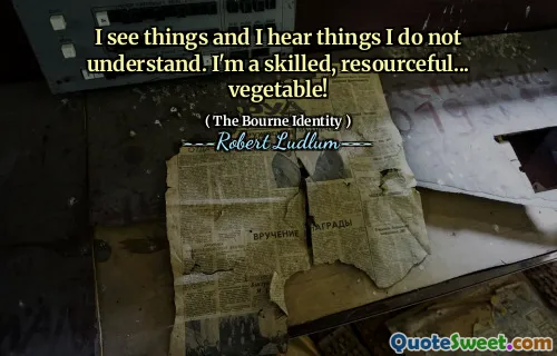 我看到了东西，我听到了我不了解的东西。我是一个熟练，足智多谋的...蔬菜！