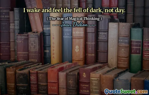 I wake and feel the fell of dark, not day.