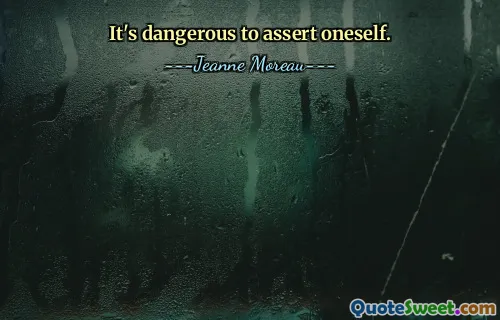 È pericoloso affermarsi.