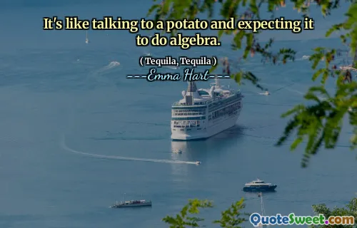 这就像与土豆说话并期望它做代数。