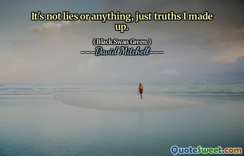 这不是谎言或什么，只是我编造的事实。