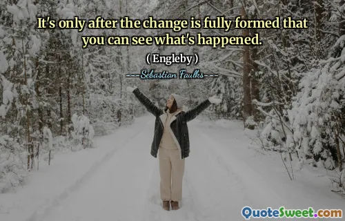 Erst nach der vollständigen Veränderung können Sie sehen, was passiert ist.