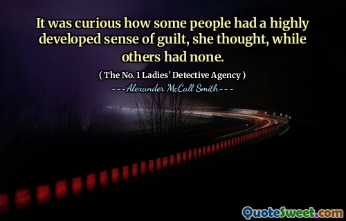 她认为，有些人有些人有高度发达的内感，而另一些人则没有。