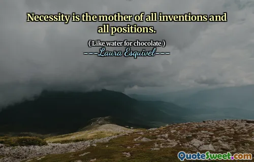 الضرورة هي أم جميع الاختراعات وجميع المواقف.