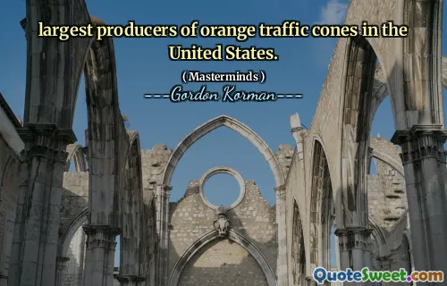 largest producers of orange traffic cones in the United States.