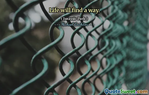 生活会找到一种方法。