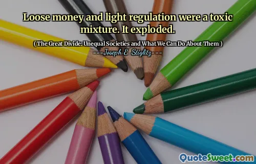 Loose money and light regulation were a toxic mixture. It exploded.
