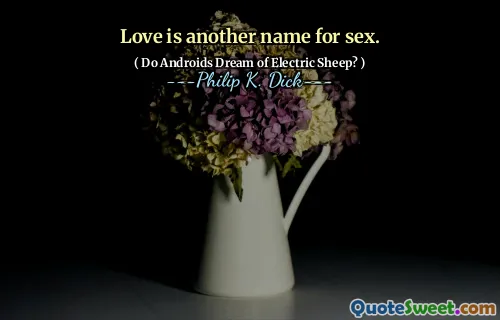 सेक्स के लिए प्यार एक और नाम है।