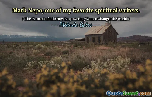 Mark Nepo, unul dintre scriitorii mei spirituali preferați.