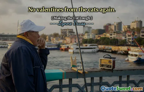 No valentines from the cats again.