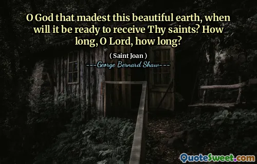 上帝啊，最生气的是这个美丽的地球，什么时候可以准备好接受你的圣徒？主啊，多长时间？
