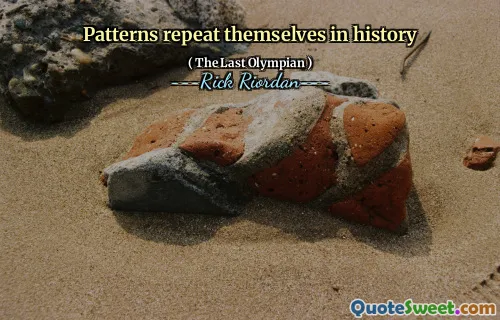 Patterns repeat themselves in history