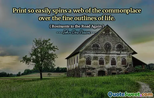 Imprimați atât de ușor rotește o rețea a obișnuitului peste contururile fine ale vieții.