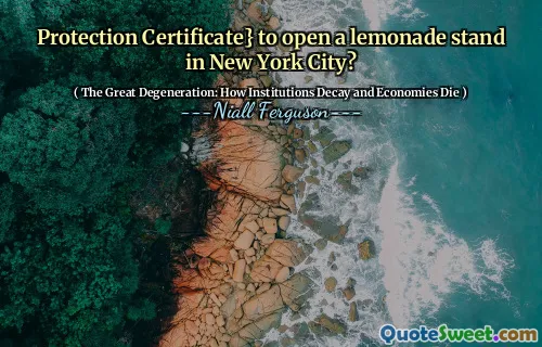 Protection Certificate} to open a lemonade stand in New York City?