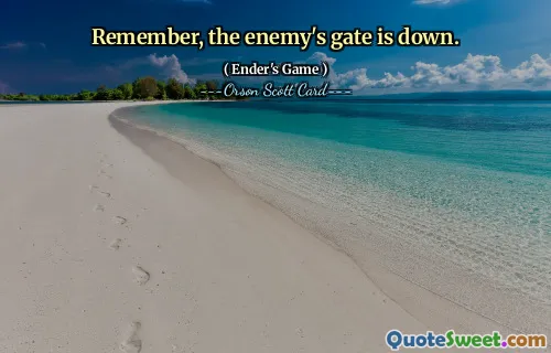 Husk at fiendens port er nede.